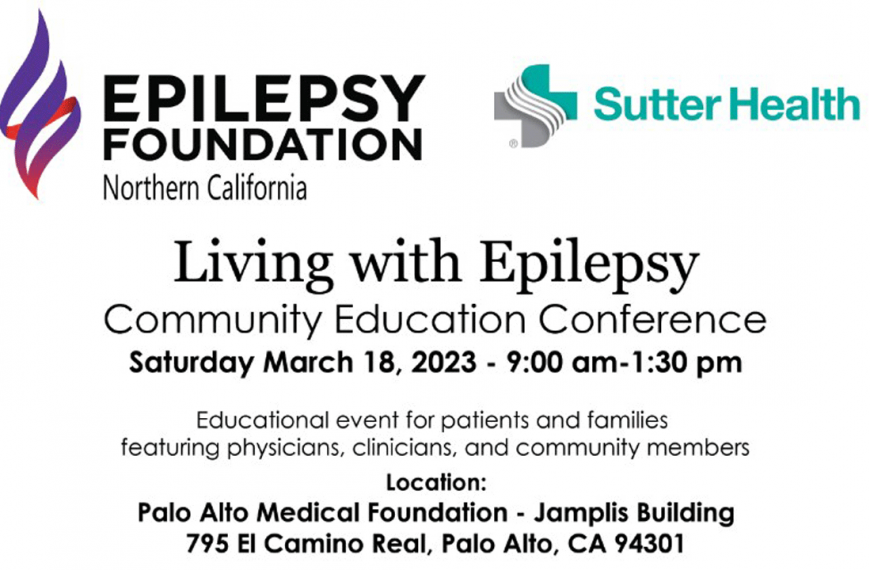 Living with Epilepsy Community Conference – Sutter